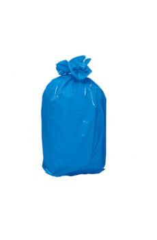 sac poubelle bleu